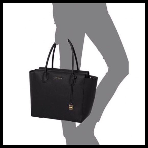 MICHAEL KORS Mercer Large Pebbled Leather T - Picture 4 of 8